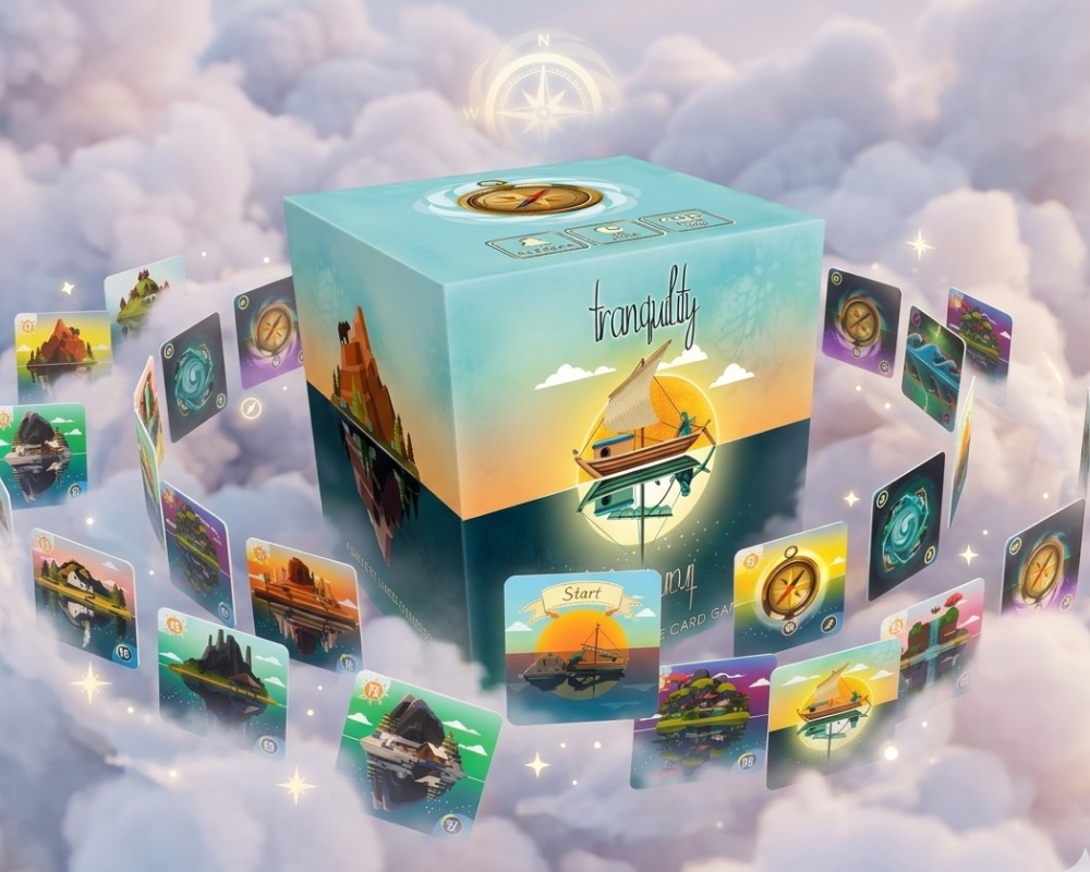 Tranquilidad (Tranquility) Juego de Mesa en Inglés Goliath