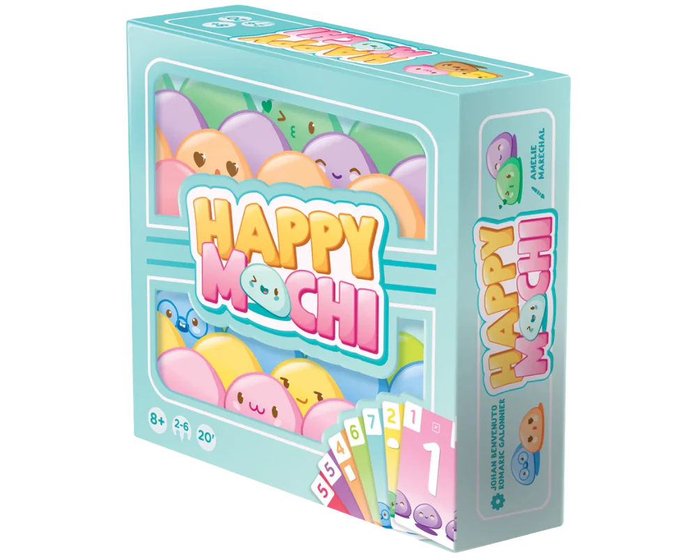 Happy Mochi Juego de Cartas en Español. Asmodee