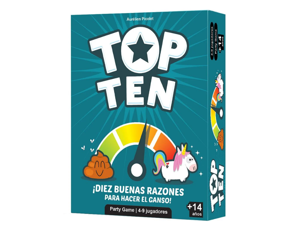 Top Ten Juego de Mesa en Español. Asmodee
