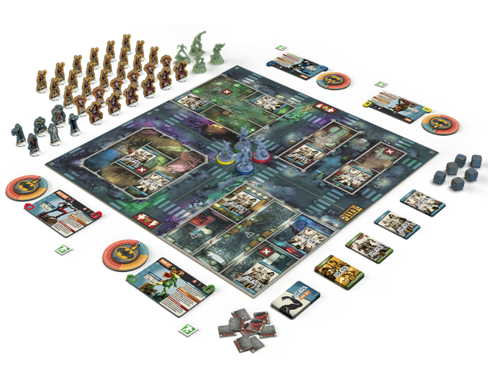 DCeased: Gotham City Outbreak Juego de Mesa en Español. Asmodee