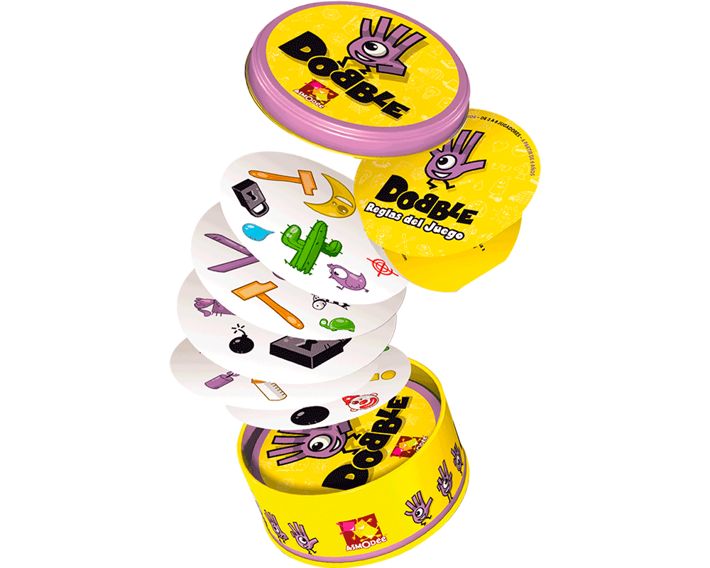 Dobble: Juego de Mesa en Español. Asmodee