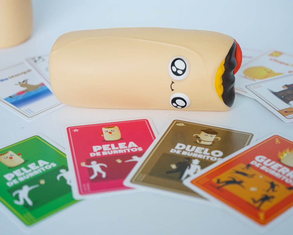 Juego Original Throw Throw Burrito: Juego de Mesa En Español. Tipo Party. Edad recomendada 7+. Exploding Kittens
