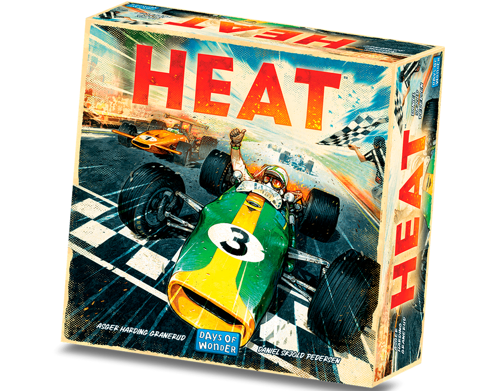 Heat: Juego de Mesa en Español. Asmodee