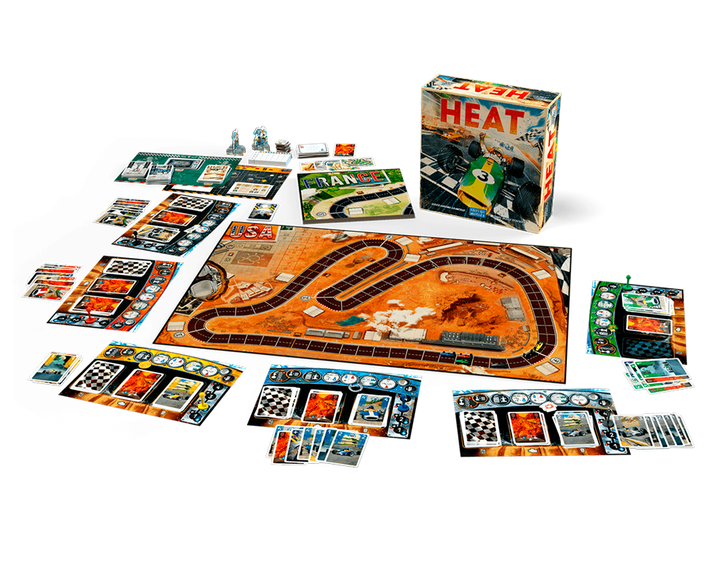 Heat: Juego de Mesa en Español. Asmodee