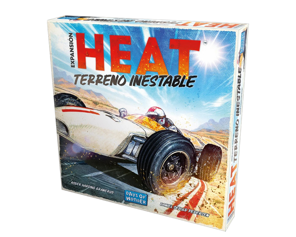 Heat: Terreno Inestable Expansión en Español. Asmodee