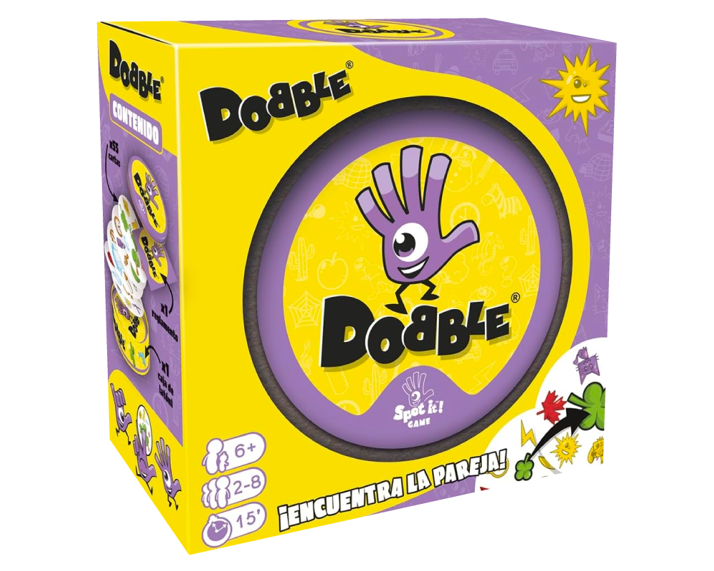 Dobble: Juego de Mesa en Español. Asmodee