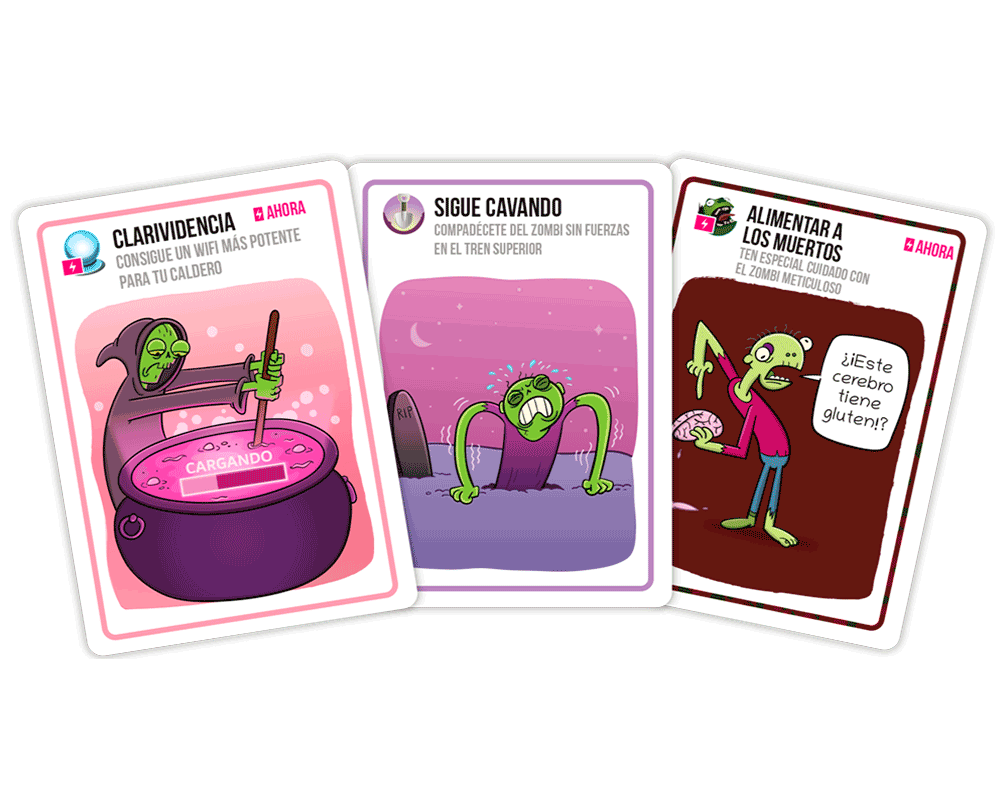 Juego Original Zombie Kittens Juego de Mesa en Español. Tipo Estrategia. Edad recomendada 7+. Exploding Kittens