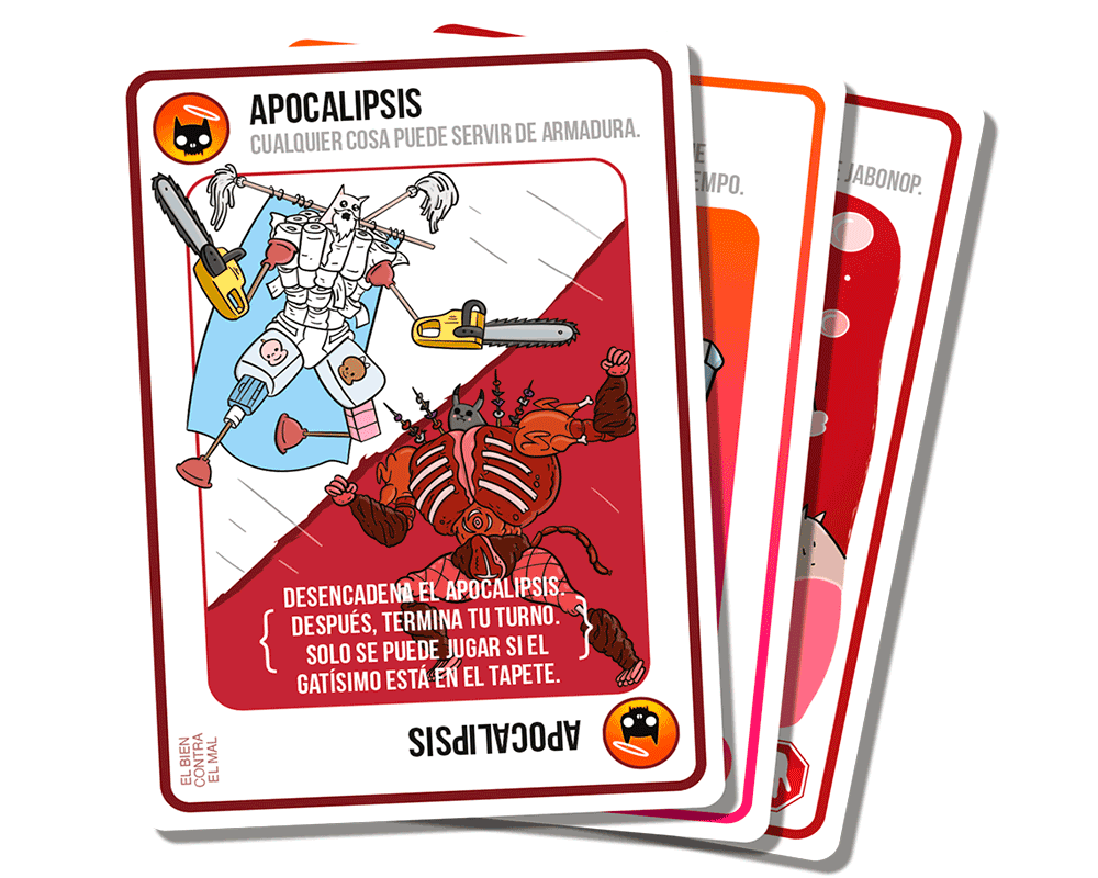 Juego Original El Bien Contra El Mal en Español. Tipo Party. Edad recomendada 7+. Exploding Kittens