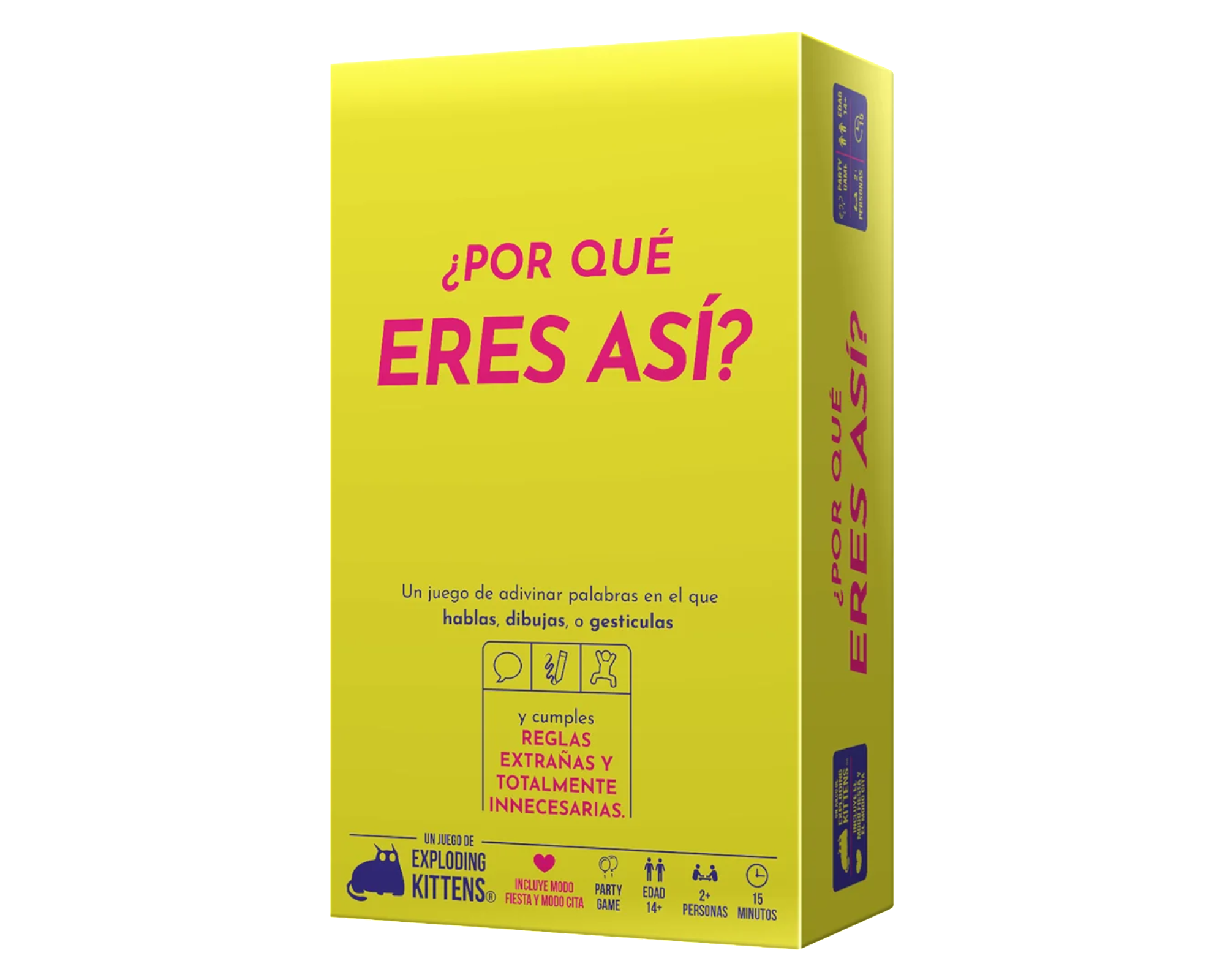 ¿Por qué eres así? Juego de Mesa en Español. Adivinar Palabras. Asmodee
