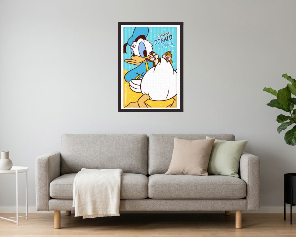 Rompecabezas Donald, Chip y Dale 600 Piezas de Plástico Disney