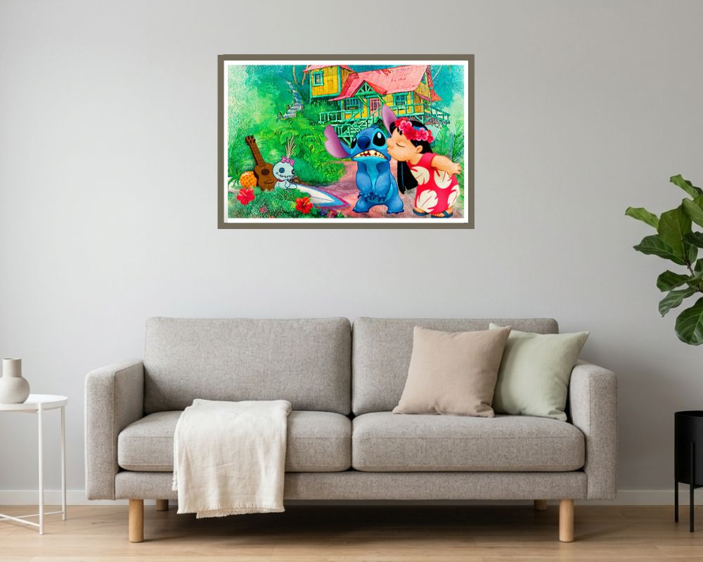 Rompecabezas Lilo Y Stitch Disney 600 Piezas De Plástico