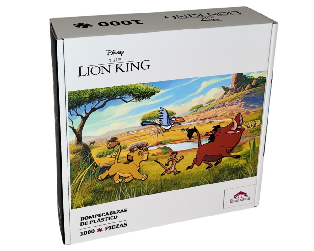 Rompecabezas El Rey León 1,000 Piezas de Plástico Disney