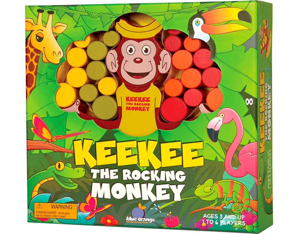 Keekee The Rocking Monkey Juego de Mesa Blue Orange