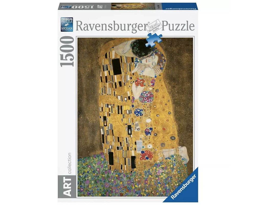 Klimt - El Beso: Rompecabezas 1500 Piezas Ravensburger