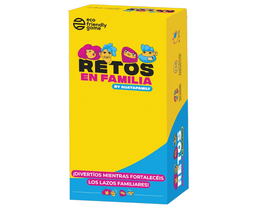 Retos en Familia Juego de Mesa. Marca Asmodee