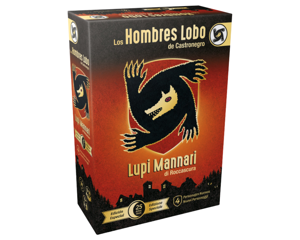 Los Hombres Lobo de Castronegro: Edición 25 aniversario Juego de Mesa en Español Asmodee