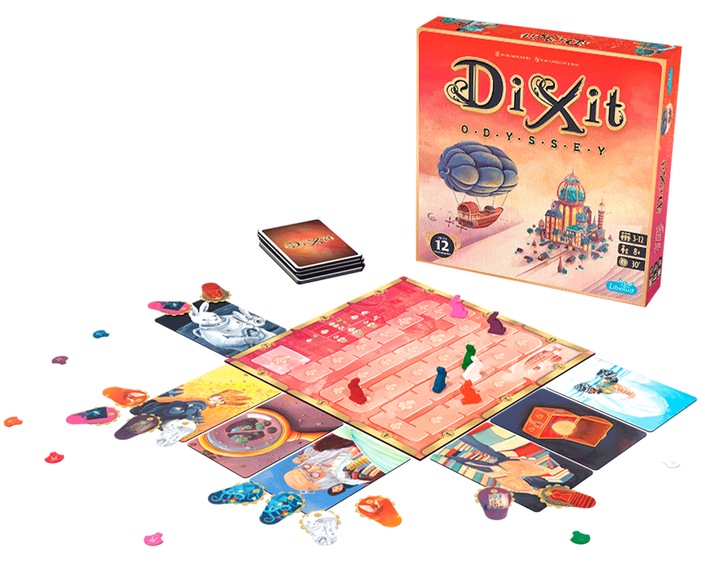 Dixit Odyssey en Español Juego de Mesa. Asmodee