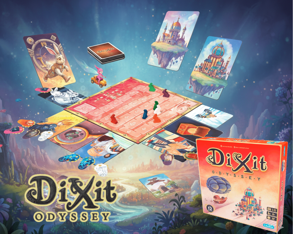 Dixit Odyssey en Español Juego de Mesa. Asmodee