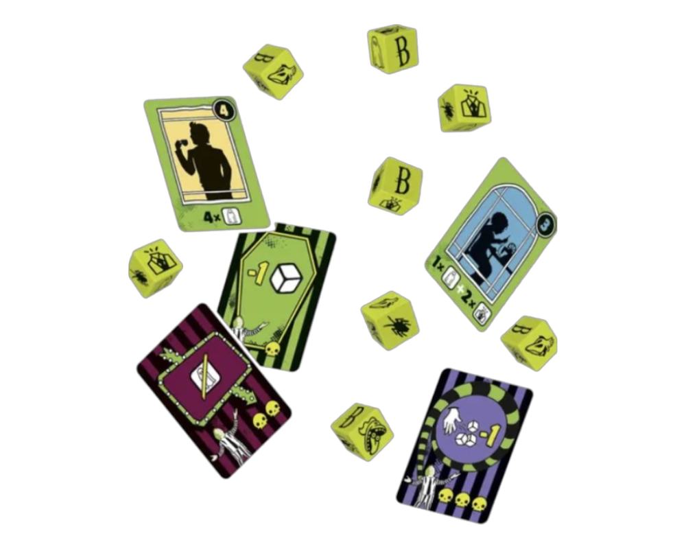 Cuidado con Beetlejuice Juego de Mesa en Español. Asmodee