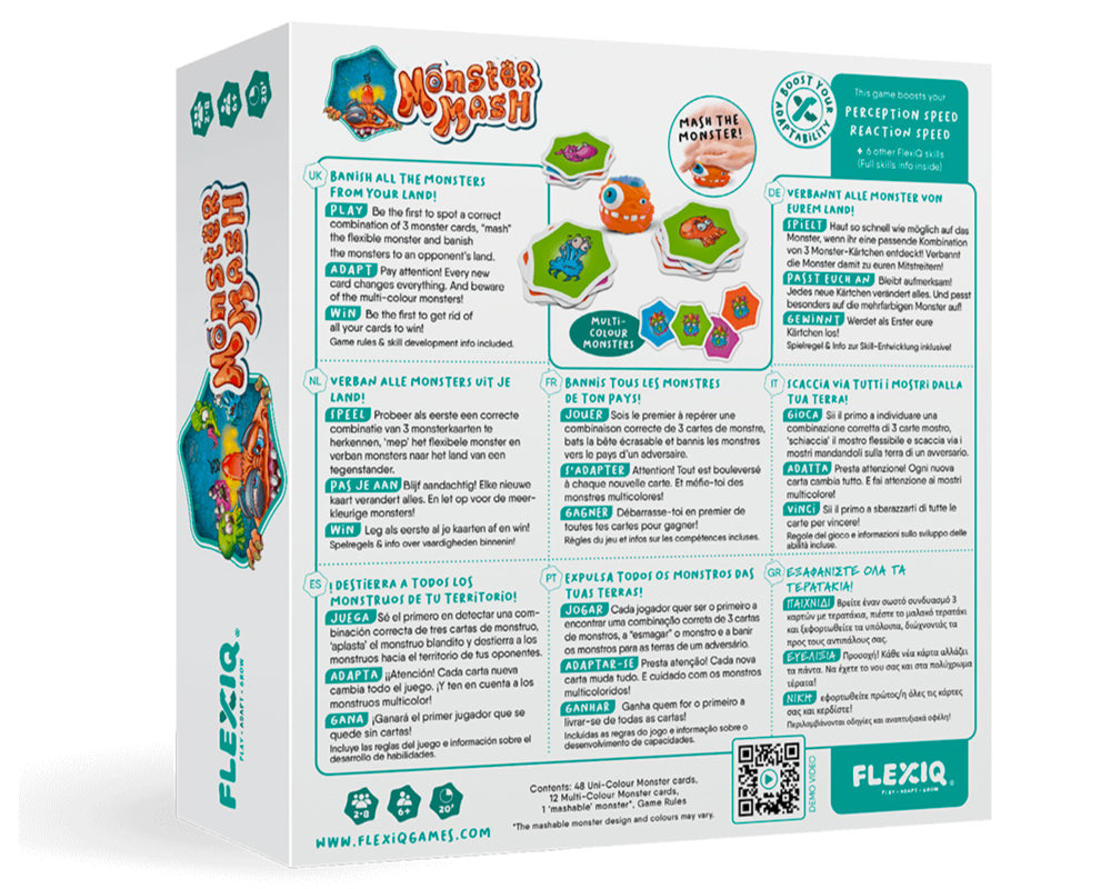 Monster Mash Juego de Mesa FlexiQ