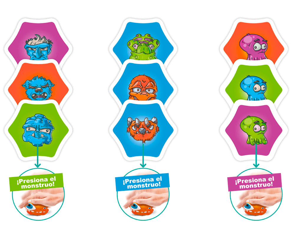 Monster Mash Juego de Mesa FlexiQ