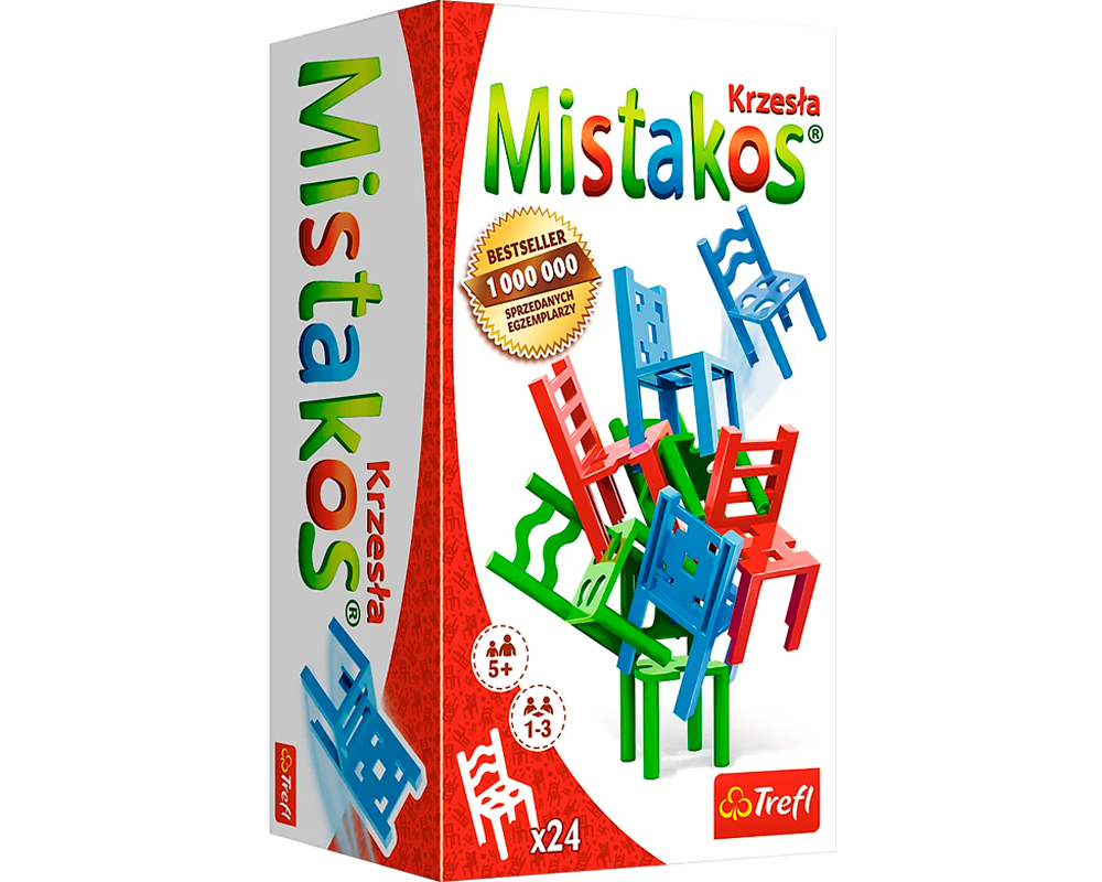 Mistakos Sillas - Juego de Mesa Trefl