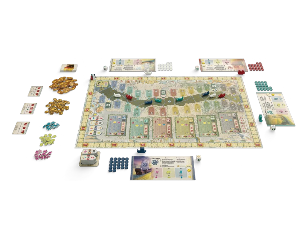 Río de Oro. Juego de Mesa en Español Asmodee