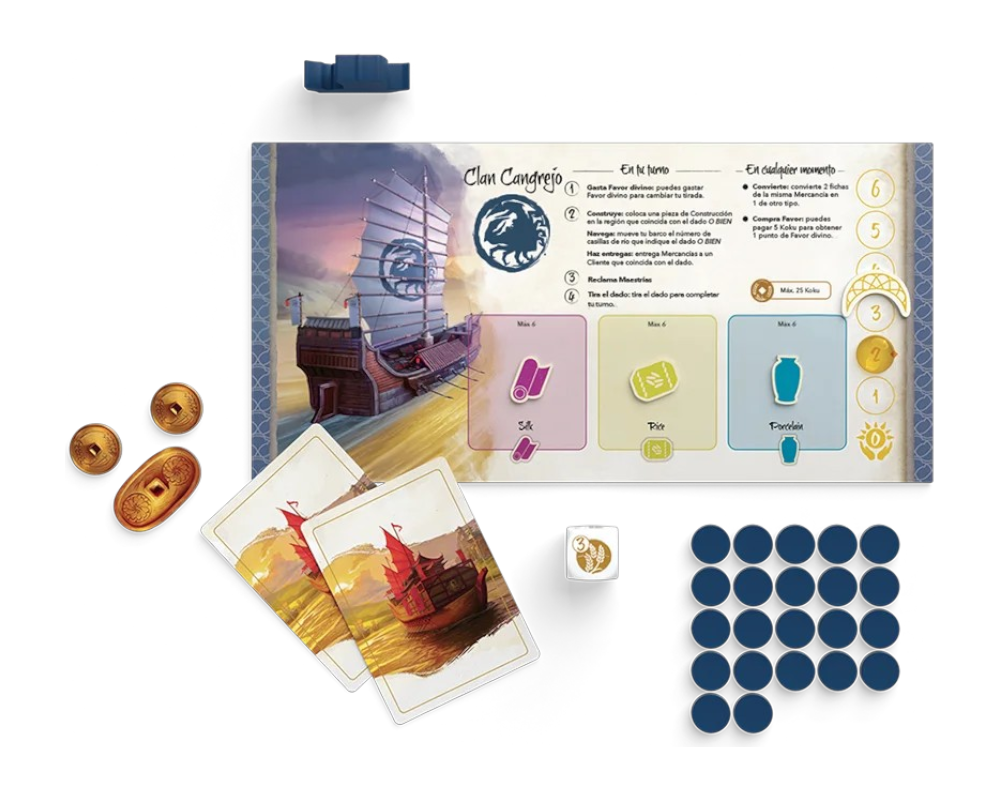 Río de Oro. Juego de Mesa en Español Asmodee