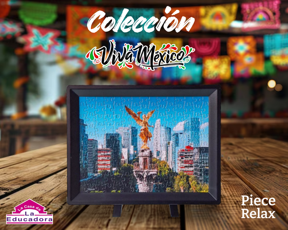 Ángel de la Independencia, Viva México: Rompecabezas 150 Piezas Miniatura PieceRelax