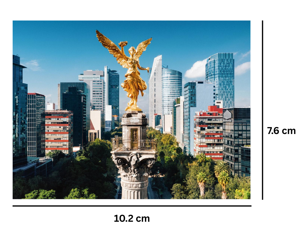 Ángel de la Independencia, Viva México: Rompecabezas 150 Piezas Miniatura PieceRelax