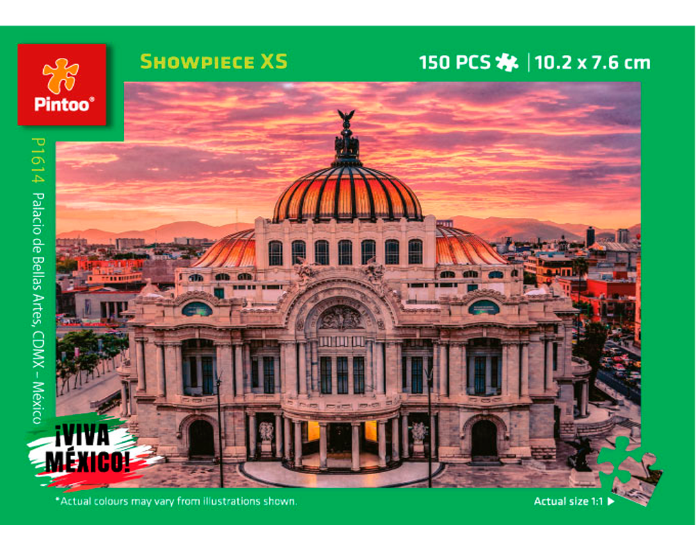 Palacio de Bellas Artes, Viva México: Rompecabezas 150 Piezas Miniatura PieceRelax