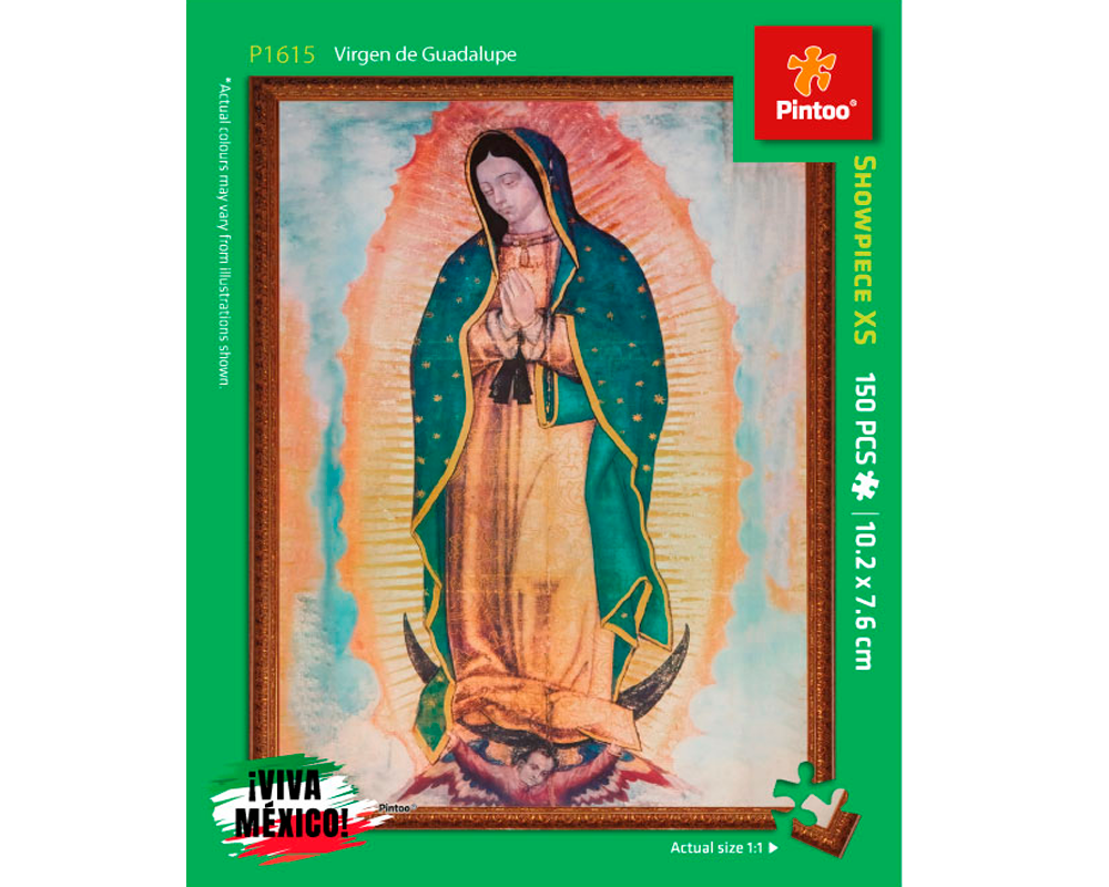 La Virgen de Guadalupe, Viva México: Rompecabezas 150 Piezas Miniatura PieceRelax