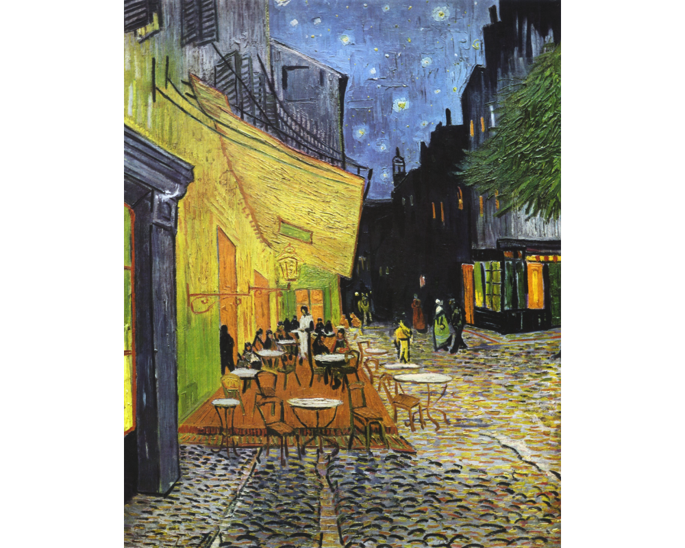 Vincent Van Gogh - Café Terraza: Rompecabezas 150 Piezas Miniatura PieceRelax