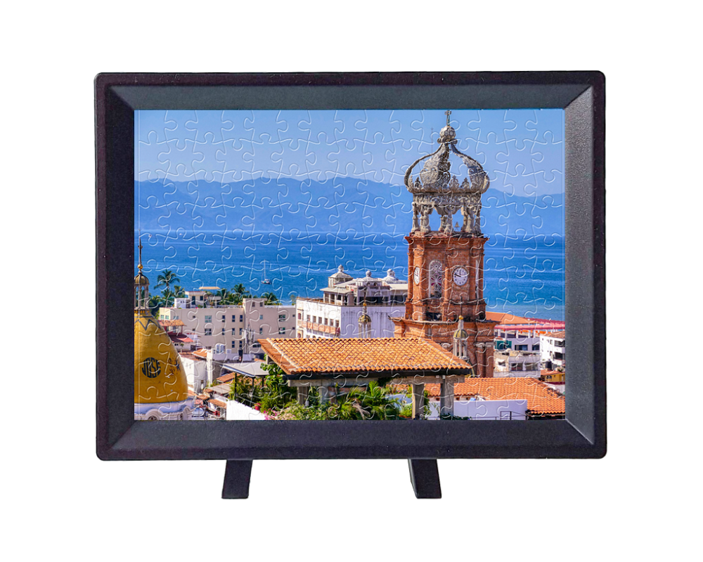 Puerto Vallarta, Jalisco, Viva México: Rompecabezas 150 Piezas Miniatura PieceRelax