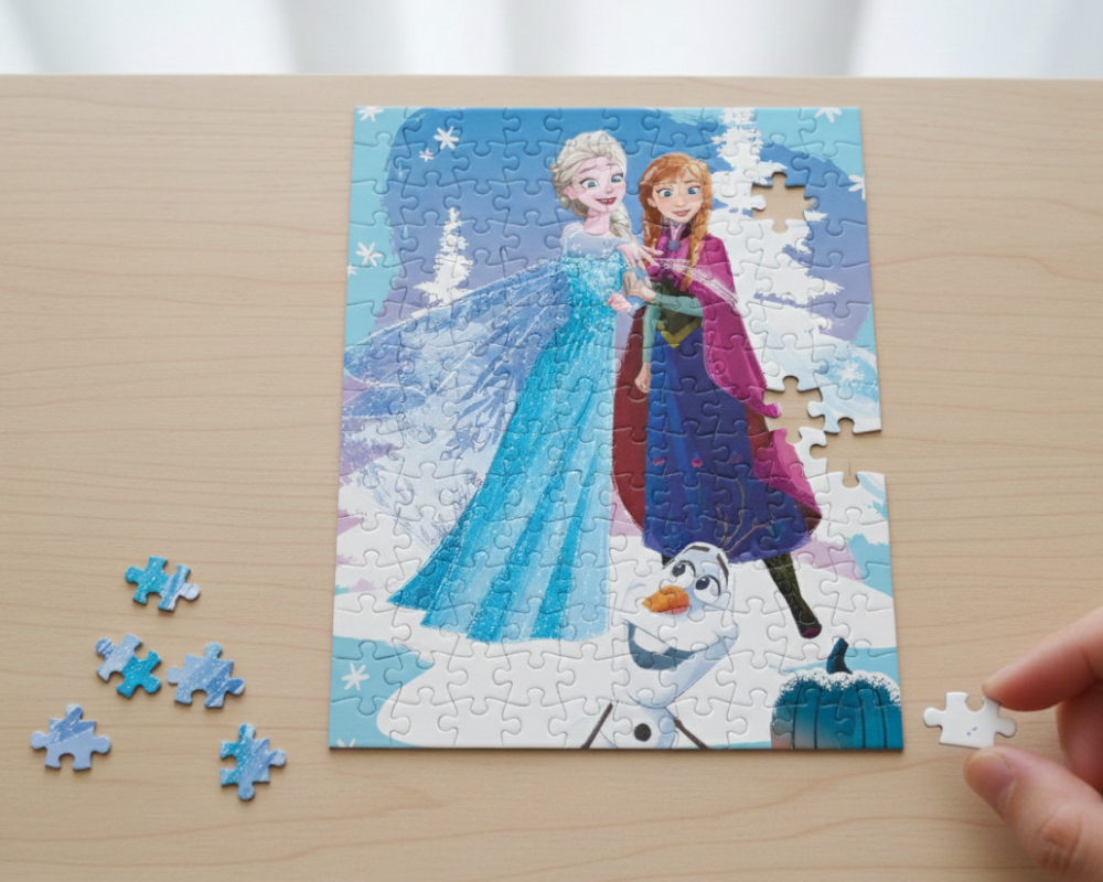 Rompecabezas Miniatura Frozen 150 Piezas de Plástico Disney
