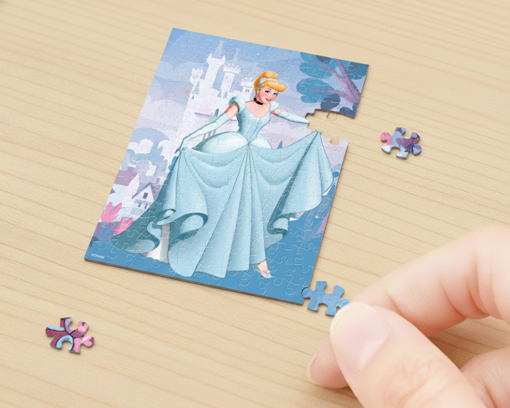 Rompecabezas Miniatura Cenicienta 150 Piezas de Plástico Disney