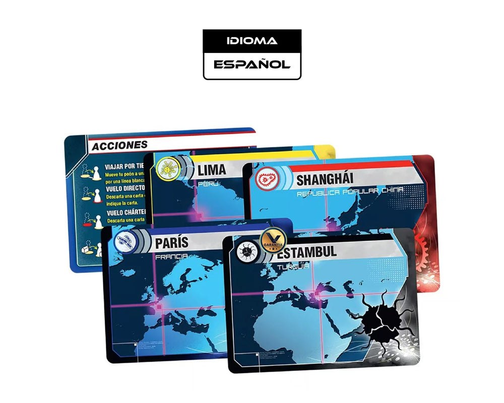 Pandemic en Español Juego de Mesa Asmodee