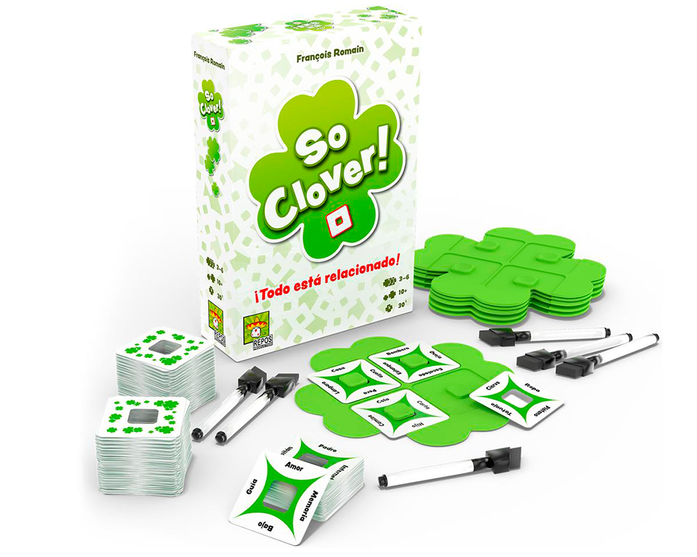 So Clover!: Juego de Mesa en Español. Asmodee