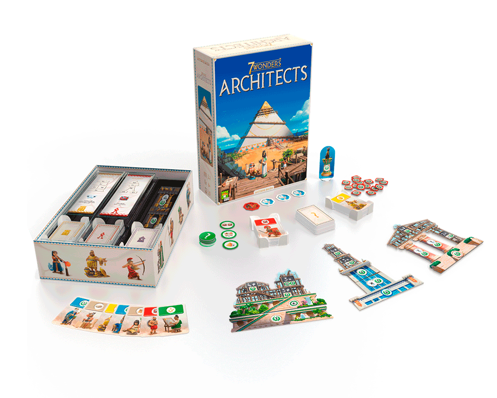 7 Wonders Architects: Juego de Mesa en Español. Asmode