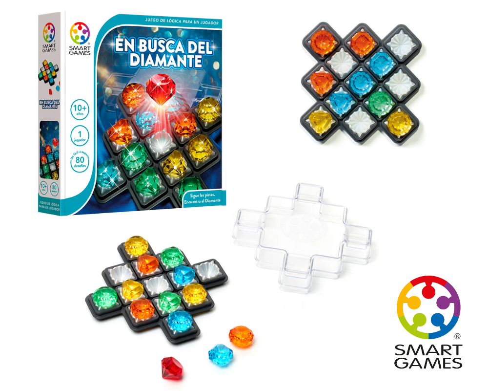 En Busca del Diamante Juego de Lógica Smart Games