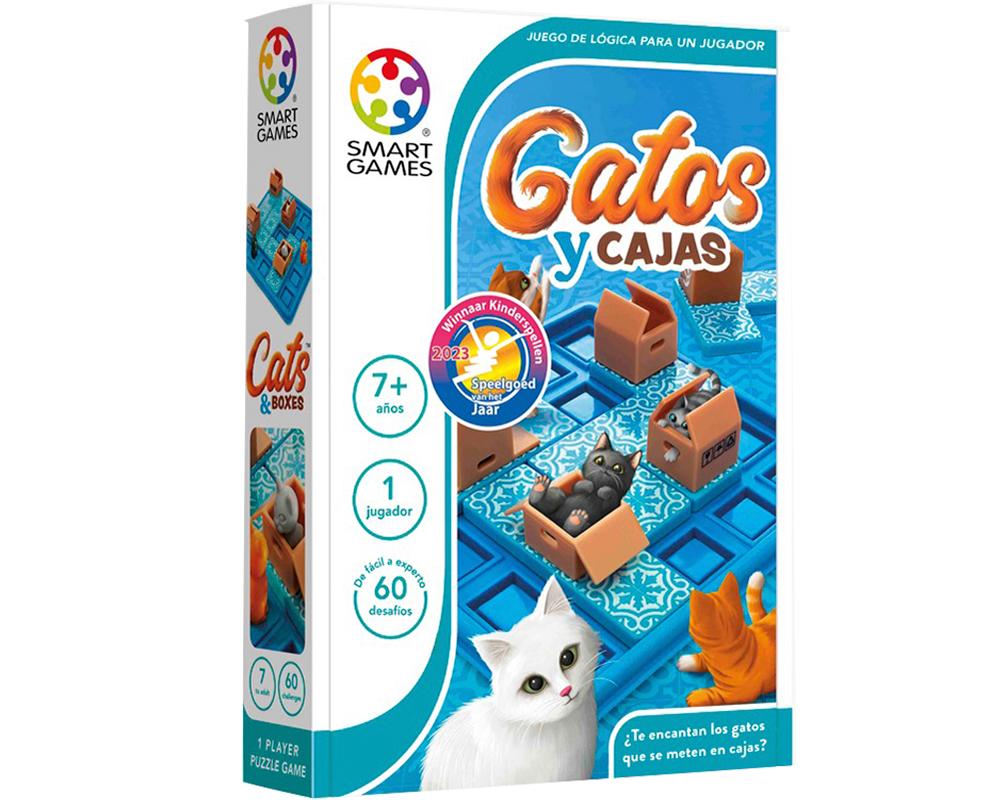 Gatos y Cajas: Juego de Lógica Smart Games