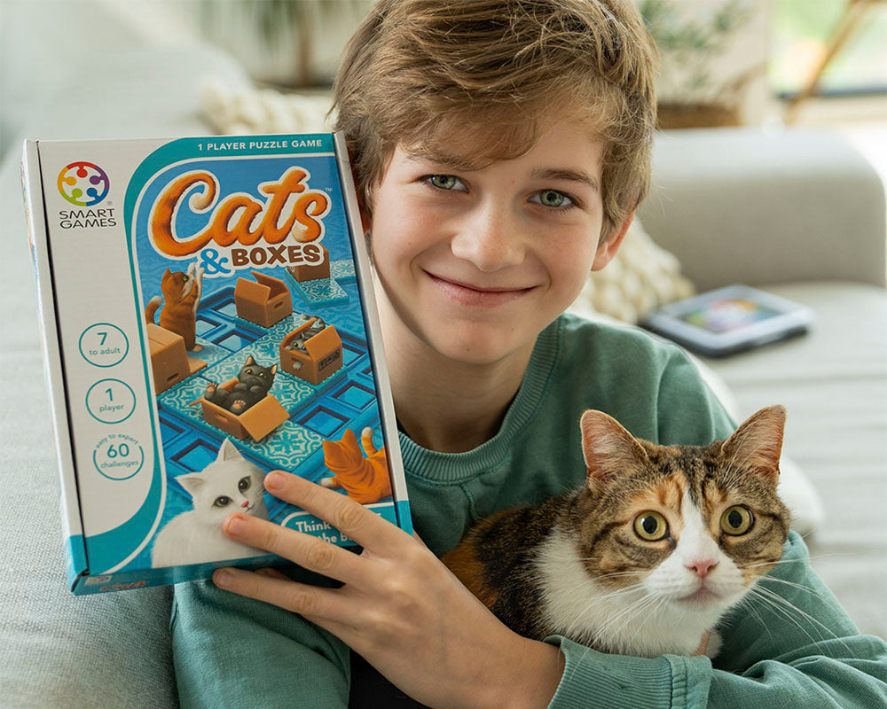 Gatos y Cajas: Juego de Lógica Smart Games