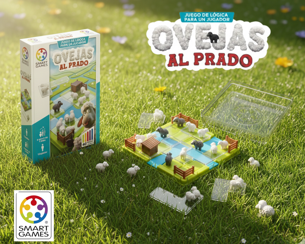 Ovejas al Prado: Juego de Lógica Smart Games