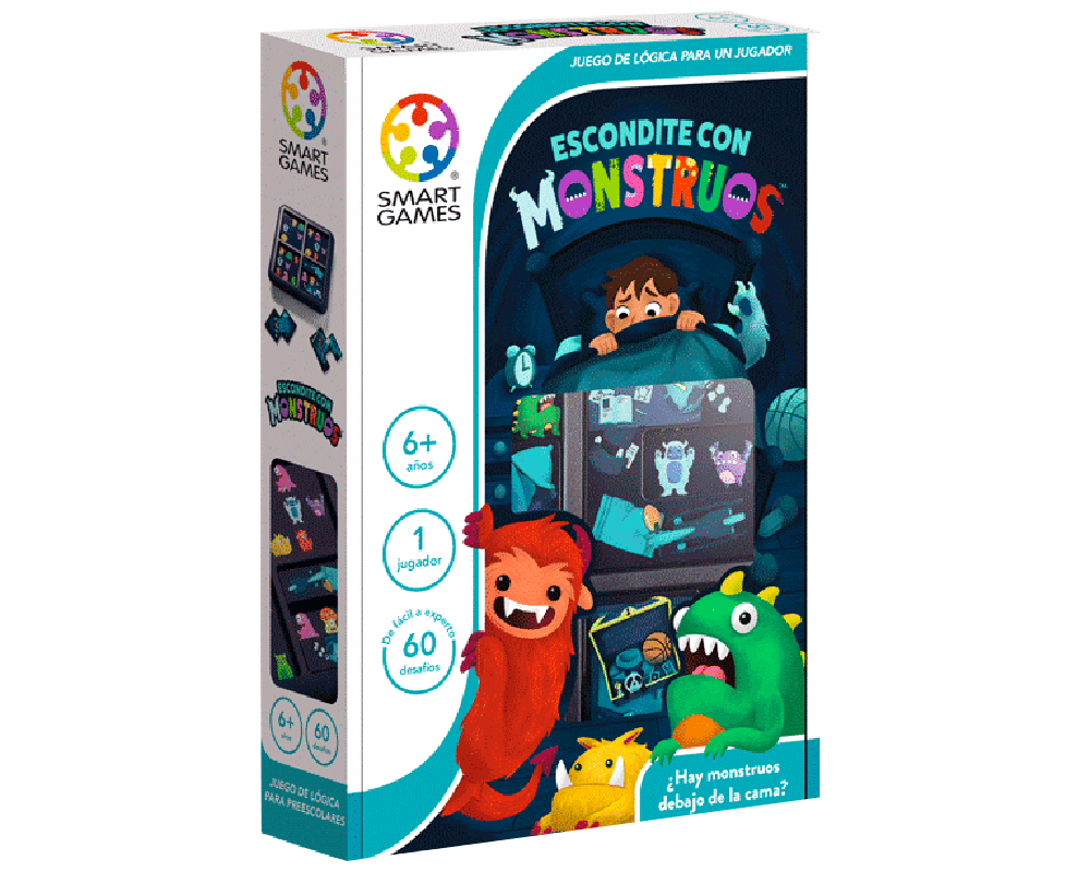 Escondite con Monstruos Juego de Lógica Smart Games