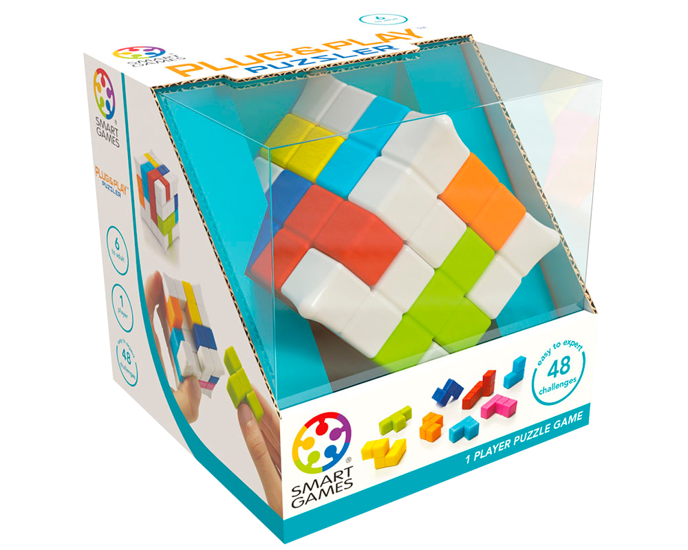 Plug and Play Puzzle Juego de Lógica Smart Games