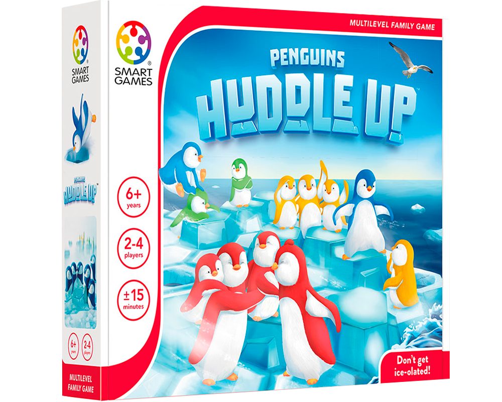 Penguins Huddle Up Juego de Lógica Smart Games