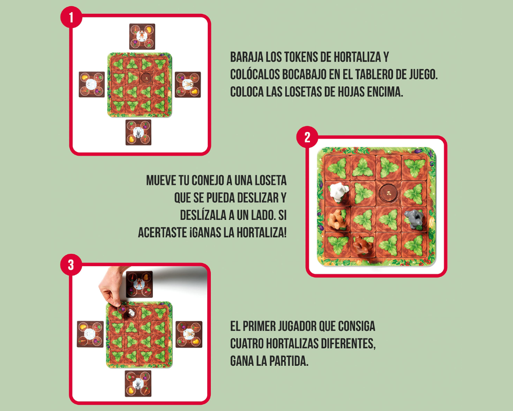 Conejos Recolectores Juego de Lógica Smart Games ®™