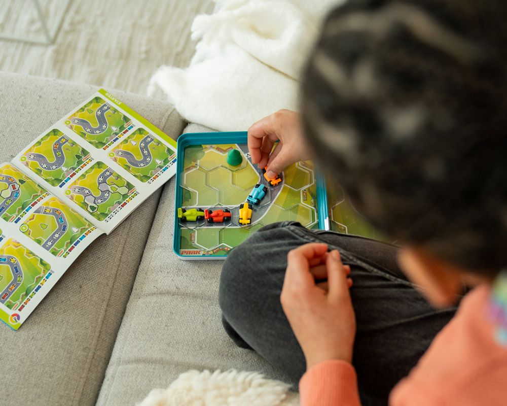 Pole Position Caja de Metal: Juego de Lógica Smart Games