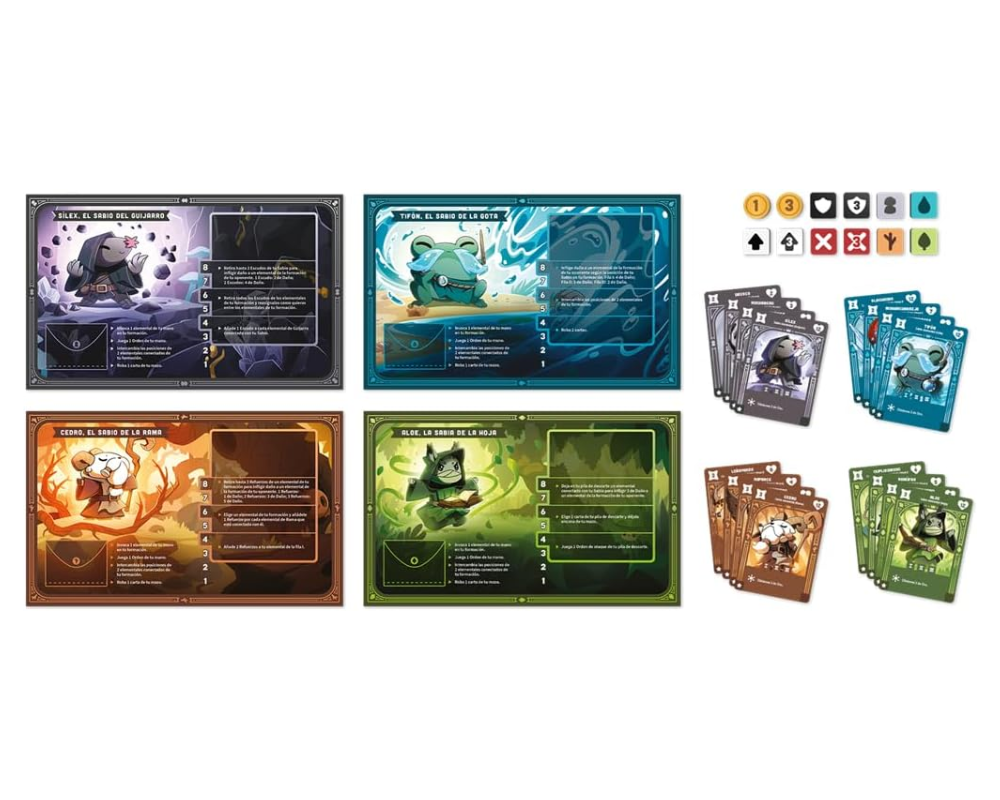 Dominio de los Elementos. Juego de Mesa en ESPAÑOL. Asmodee