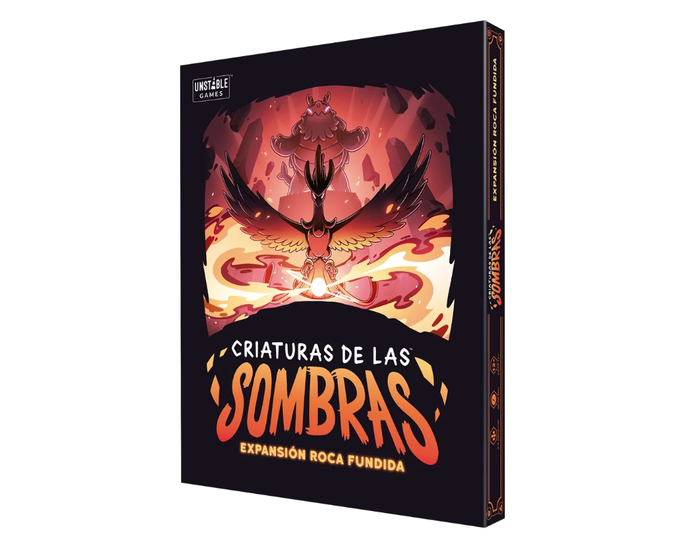 Criaturas de la Sombra Expansión Roca Fundida en Español. Asmodee
